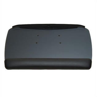 workRite Keyboard Tray w/ Fixed Arm Mount -Tray Type:Classic, Tray/Palm Support Color:Black, Palm Support Material:LeatheRite w/ JelRite workRite Keyboard Tray w/ Fixed Arm Mount -Tray Type:Classic, Tray/Palm Support Color:Black, Palm Support Material:LeatheRite w/ JelRite