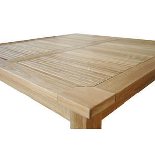Anderson Teak Windsor Square Small Slat Dining Table Anderson Teak Windsor Square Small Slat Dining Table