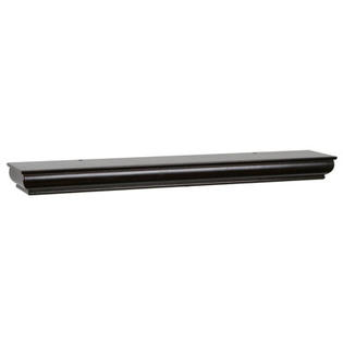 Woodland Home Decor Floating Ledge - Finish: Espresso, Size: 1.75 Woodland Home Decor Floating Ledge - Finish: Espresso, Size: 1.75