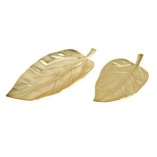 Imax Parson Leaf Tray (Set of 2) Imax Parson Leaf Tray (Set of 2)