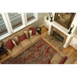 Orian Harmony Cinnabar Corina Paisley Rug - Rug Size: 5'3 Orian Harmony Cinnabar Corina Paisley Rug - Rug Size: 5'3