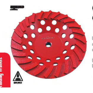 Diteq CST33 Cup Grinding Wheel - Size: 4 Diteq CST33 Cup Grinding Wheel - Size: 4