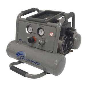 California Air Tools 2.0 Gallon Ultra Quiet and Oil-Free 1.0 Hp Steel Twin Tank Air Compressor California Air Tools 2.0 Gallon Ultra Quiet and Oil-Free 1.0 Hp Steel Twin Tank Air Compressor