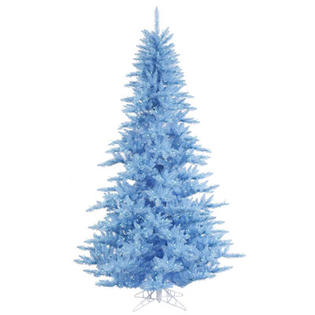 Vickerman 3' Sky Blue Fir Artificial Christmas Tree with 100 Mini Lights Vickerman 3' Sky Blue Fir Artificial Christmas Tree with 100 Mini Lights