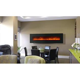 Dynasty Wall Mount Electric Fireplace - Size: 28.38 Dynasty Wall Mount Electric Fireplace - Size: 28.38