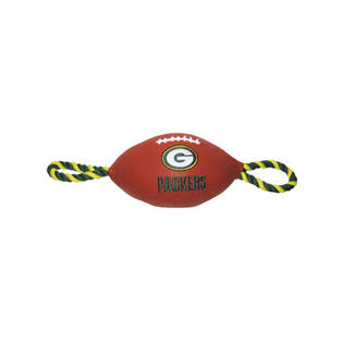 Doggie Nation NFL Pebble Grain Dog Toy - NFL Team: Green Bay Packers Doggie Nation NFL Pebble Grain Dog Toy - NFL Team: Green Bay Packers