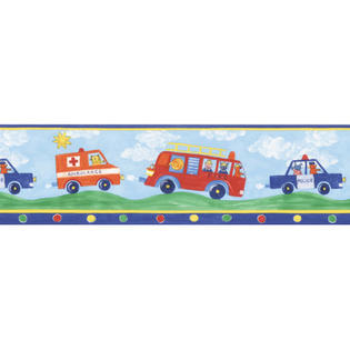 Brewster Kids World Fire Engines Fire Truck Wallpaper Border - Size: Wallpaper 396 Brewster Kids World Fire Engines Fire Truck Wallpaper Border - Size: Wallpaper 396