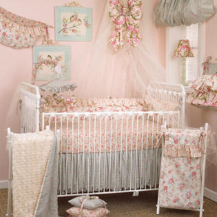 Cotton Tale Tea Party 10 Piece Crib Bedding Set Cotton Tale Tea Party 10 Piece Crib Bedding Set