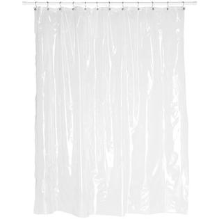Carnation Home Fashions Clean Home 10 Gauge Peva Shower Curtain Liner with Metal Grommets - Color: Super Clear Carnation Home Fashions Clean Home 10 Gauge Peva Shower Curtain Liner with Metal Grommets - Color: Super Clear