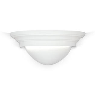 A19 Islands of Light Minorca 1 Light ADA Wall Sconce - Finish: Faux Chromium Green Marble, Bulb Type: Incandescent A19 Islands of Light Minorca 1 Light ADA Wall Sconce - Finish: Faux Chromium Green Marble, Bulb Type: Incandescent