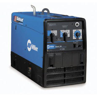 Miller Electric Mfg Co Bobcat 250 Generator Welder 250A with 23HP Kohler Engine and Standard Receptacles Miller Electric Mfg Co Bobcat 250 Generator Welder 250A with 23HP Kohler Engine and Standard Receptacles