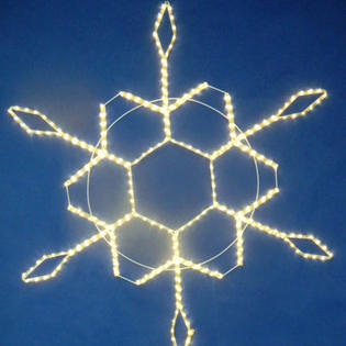 Queens of Christmas Snowflake Rope Light - Size: 36 Queens of Christmas Snowflake Rope Light - Size: 36