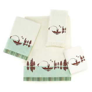 Avanti Linens Gone Fishing 4 Piece Towel Set Avanti Linens Gone Fishing 4 Piece Towel Set