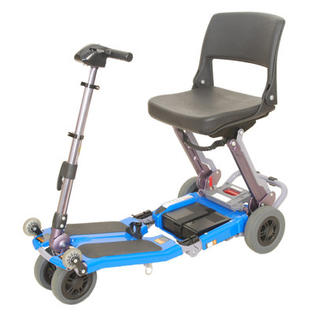 Freerider Luggie Mobility Scooter - Style: Deluxe, Color: Pink Freerider Luggie Mobility Scooter - Style: Deluxe, Color: Pink
