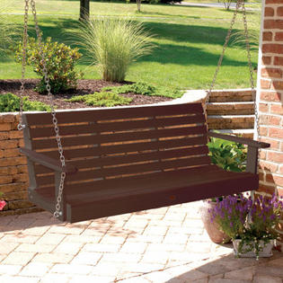 Buyers Choice Phat Tommy Weatherly Porch Swing - Finish: Acorn Buyers Choice Phat Tommy Weatherly Porch Swing - Finish: Acorn