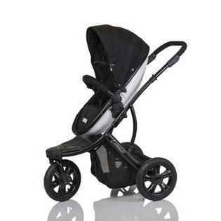 guzzie + Guss Connec+™ +3 Stroller - Color: Blue guzzie + Guss Connec+™ +3 Stroller - Color: Blue