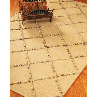 Natural Area Rugs City Limits Cream Geometric Indoor Rug - Rug Size: 6' x 9' Natural Area Rugs City Limits Cream Geometric Indoor Rug - Rug Size: 6' x 9'