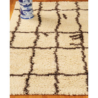 Natural Area Rugs Colours Cream Geometric Indoor Rug - Rug Size: 4' x 6' Natural Area Rugs Colours Cream Geometric Indoor Rug - Rug Size: 4' x 6'