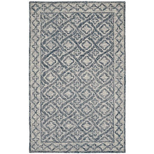 Dynamic Rugs Polar Ivory / Navy Geometric Rug - Rug Size: 9'6 Dynamic Rugs Polar Ivory / Navy Geometric Rug - Rug Size: 9'6