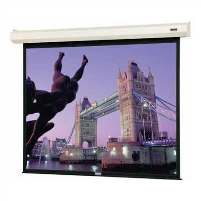 UPC 717068420434 product image for Cosmopolitan Electrol Motorized Matte White Electric Projection Screen Viewing A | upcitemdb.com