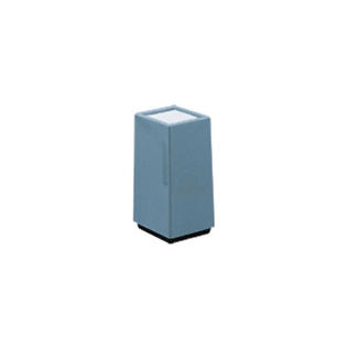 Allied Molded Products Ash Square Receptacle - Size: 25 Allied Molded Products Ash Square Receptacle - Size: 25