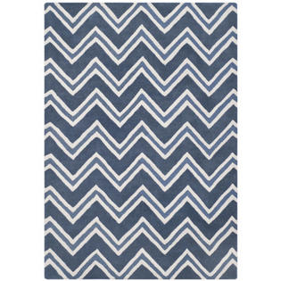 Safavieh Cambridge Navy / Ivory Contemporary Rug - Rug Size: 8' x 10' Safavieh Cambridge Navy / Ivory Contemporary Rug - Rug Size: 8' x 10'