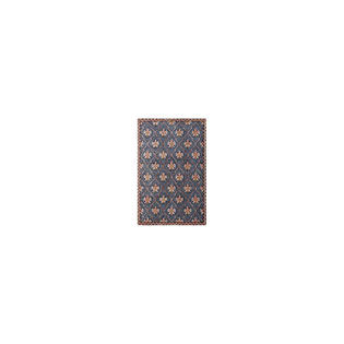 Isaac Mizrahi Navy / Rust Geometric Rug - Rug Size: 4' x 6' Isaac Mizrahi Navy / Rust Geometric Rug - Rug Size: 4' x 6'