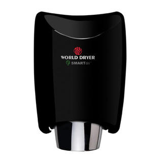 World Dryer SmartDri Multi-Port Nozzle 208-240 Volt Hand Dryer in Aluminum Black World Dryer SmartDri Multi-Port Nozzle 208-240 Volt Hand Dryer in Aluminum Black