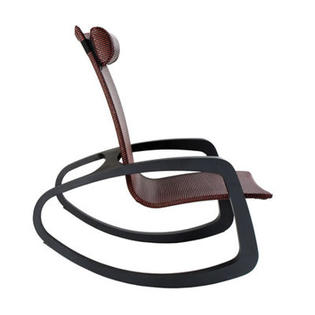 OASIQ Delancey Rocking Chair - Finish: White, Fabric: White OASIQ Delancey Rocking Chair - Finish: White, Fabric: White