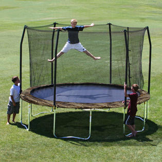 Skywalker Camo 12' Round Trampoline and Enclosure Skywalker Camo 12' Round Trampoline and Enclosure