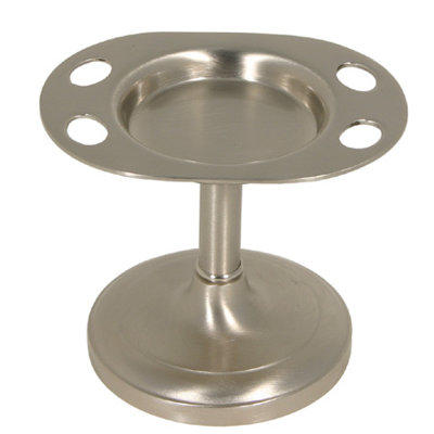 Allied Brass Universal Tumbler/Toothbrush Holder - Finish: Polished Nickel Allied Brass Universal Tumbler/Toothbrush Holder - Finish: Polished Nickel