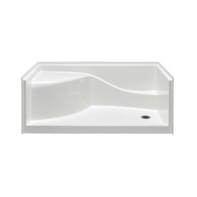 UPC 826541500485 product image for Rectangular Shower Base - Drain Location: Right-Hand Side | upcitemdb.com