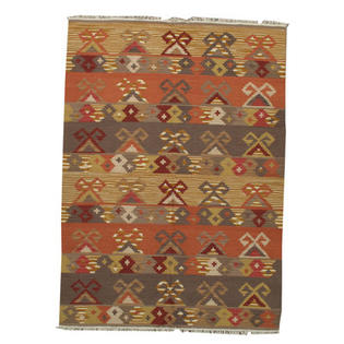 Apadana Neutral Multi All Over Geometric Rug - Rug Size: 8' x 5'9 Apadana Neutral Multi All Over Geometric Rug - Rug Size: 8' x 5'9