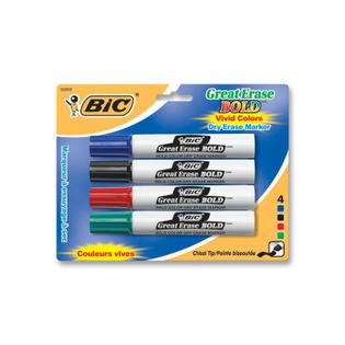 Claridge Products LCS Dry Erase Markers - Color: Black, Type: Broad Tip Claridge Products LCS Dry Erase Markers - Color: Black, Type: Broad Tip