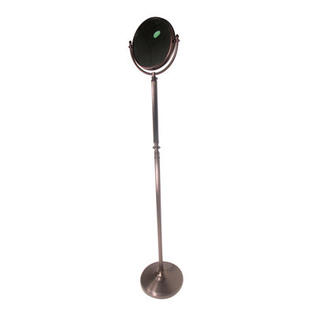 Allied Brass Universal Floor Mirror - Magnification: 3x, Finish: Satin Brass Allied Brass Universal Floor Mirror - Magnification: 3x, Finish: Satin Brass