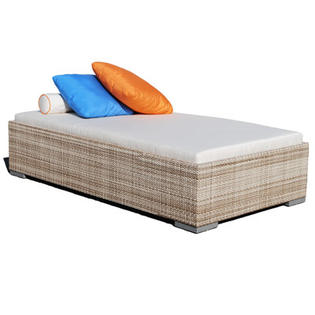 Dann Foley Brentwood Chaise Lounge with Cushion Dann Foley Brentwood Chaise Lounge with Cushion