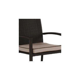Residenz Brisbane Stacking Dining Arm Chair Cushion Residenz Brisbane Stacking Dining Arm Chair Cushion