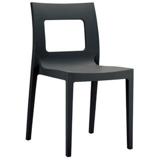 Compamia Lucca Dining Side Chair - Finish: Dark Grey (Set of 2) Compamia Lucca Dining Side Chair - Finish: Dark Grey (Set of 2)