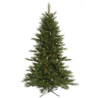 Vickerman Scotch Pine 7.5' Green Artificial Christmas Tree with 450 Clear Dura-Lit Mini Lights Vickerman Scotch Pine 7.5' Green Artificial Christmas Tree with 450 Clear Dura-Lit Mini Lights