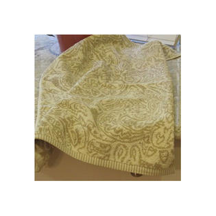 Violet Linen Paisley Hand Towel Violet Linen Paisley Hand Towel