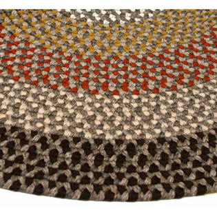 Thorndike Mills Green Mountain Log Cabin Brown Multi Runner Rug - Rug Size: Runner 2'3 Thorndike Mills Green Mountain Log Cabin Brown Multi Runner Rug - Rug Size: Runner 2'3