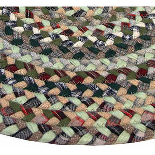 Thorndike Mills Pilgrims Heritage II Green Plaid Multi Runner Rug - Rug Size: Runner 2'3 Thorndike Mills Pilgrims Heritage II Green Plaid Multi Runner Rug - Rug Size: Runner 2'3