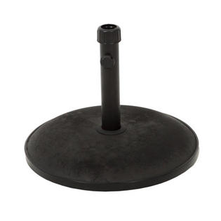 Home Loft Concept Evander Concrete and Steel Umbrella Base - Color: Black Home Loft Concept Evander Concrete and Steel Umbrella Base - Color: Black