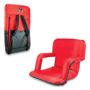 Picnic Time NFL Digital Print Ventura Seat with Armrests - NFL Team: Tampa Bay Buccaneers, Color: Red Picnic Time NFL Digital Print Ventura Seat with Armrests - NFL Team: Tampa Bay Buccaneers, Color: Red