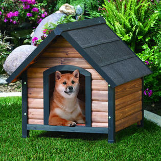 Precision Pet Outback Extreme Country Lodge Dog House - Size: Small (30 Precision Pet Outback Extreme Country Lodge Dog House - Size: Small (30