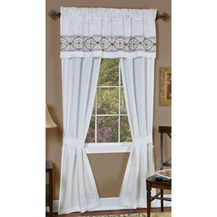 Achim Importing Co Landon Rod Pocket Curtain Panel Pair - Color: Sage, Size: 54 Achim Importing Co Landon Rod Pocket Curtain Panel Pair - Color: Sage, Size: 54