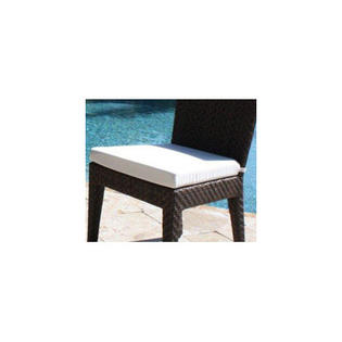 Hospitality Rattan Soho Dining Side Chair Cushion - Color: Antique Beige Hospitality Rattan Soho Dining Side Chair Cushion - Color: Antique Beige
