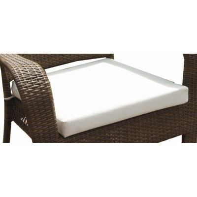 Hospitality Rattan Grenada Patio Rocking Chair Cushion - Color: Linen Champagne Hospitality Rattan Grenada Patio Rocking Chair Cushion - Color: Linen Champagne