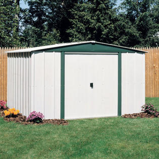 Arrow Hamlet Steel Storage Shed (2 Pieces) - Size: 8' x 6' Arrow Hamlet Steel Storage Shed (2 Pieces) - Size: 8' x 6'
