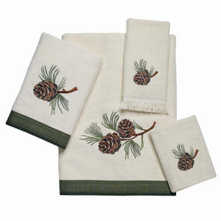 Avanti Linens Pine Creek 4 Piece Towel Set Avanti Linens Pine Creek 4 Piece Towel Set